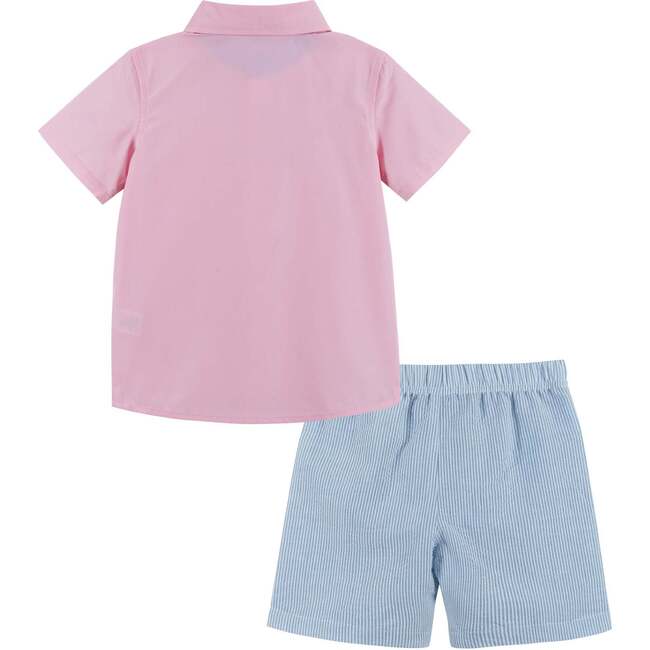 Baby Dapper Set, Pink - Mixed Apparel Set - 3