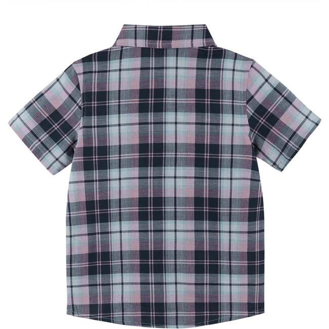 Plaid Buttondown Shirt, Navy - Shirts - 4