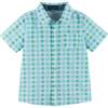 Plaid Dapper Set, Turquoise - Mixed Apparel Set - 4