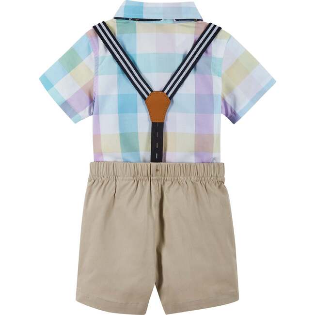 Baby Buttondown Plaid Shirt Set, Multi - Mixed Apparel Set - 6