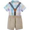 Baby Buttondown Plaid Shirt Set, Multi - Mixed Apparel Set - 6