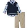 Sweater Vest Set, Navy - Mixed Apparel Set - 1 - thumbnail