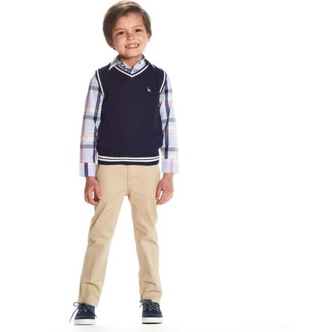 Sweater Vest Set, Navy - Mixed Apparel Set - 2