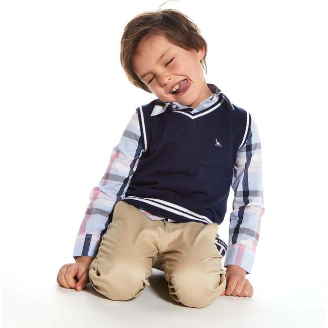 Sweater Vest Set, Navy - Mixed Apparel Set - 3