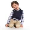 Sweater Vest Set, Navy - Mixed Apparel Set - 3