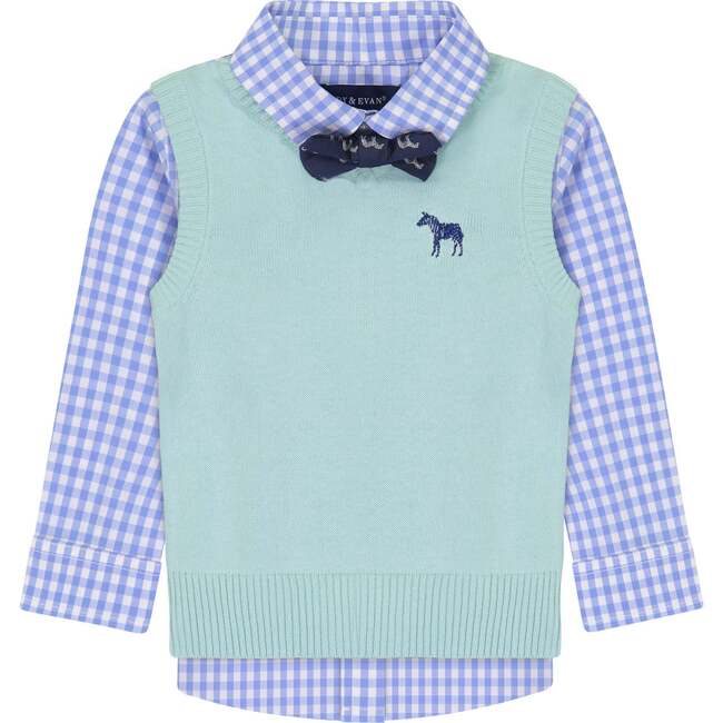 Sweater Vest Set, Turquoise - Mixed Apparel Set - 5