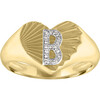 Women's 14k Gold Personalized Margie Ring, Diamond - Rings - 1 - thumbnail
