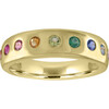 Women's 14k Gold Elsa Ring, Rainbow - Rings - 1 - thumbnail