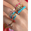 Women's 14k Gold Elsa Ring, Rainbow - Rings - 3
