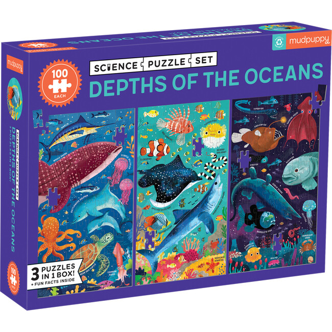 Depths Of The Oceans Science Puzzle Set
