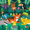 Floor Puzzle Bundle: Garden Bunnies & Rainforest - Puzzles - 4