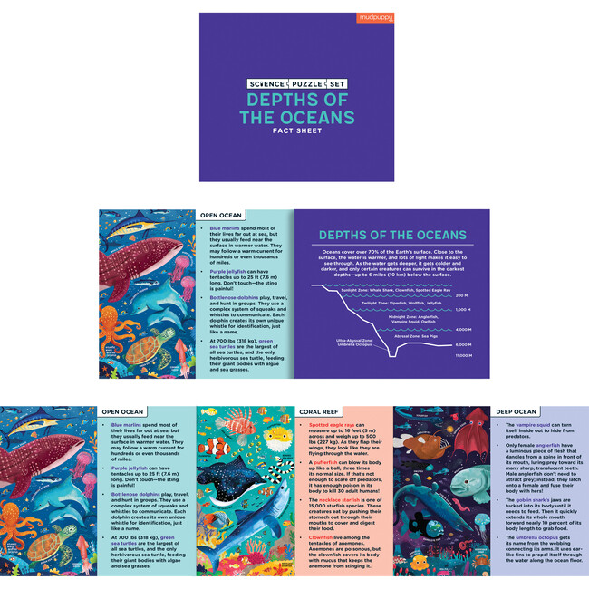 Depths Of The Oceans Science Puzzle Set - Puzzles - 6