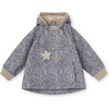 Recycled Printed WAI Summer Jacket, Vapor Grey - Jackets - 1 - thumbnail