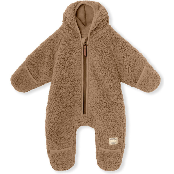 Adel Teddy Romper, Pine Bark Mini A Ture Rompers