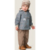 Recycled Printed WAI Summer Jacket, Vapor Grey - Jackets - 2