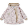 Recycled Printed WAI Summer Jacket, Mauve Chalk - Jackets - 3