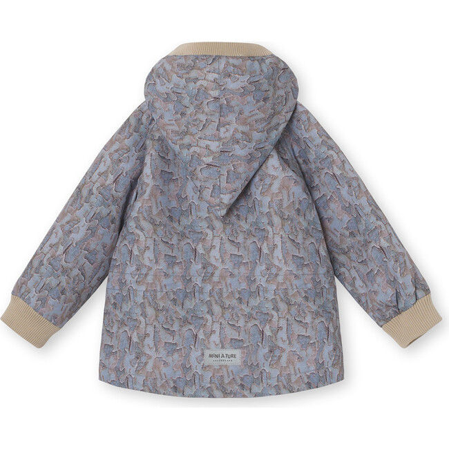 Recycled Printed WAI Summer Jacket, Vapor Grey - Jackets - 4