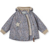 Recycled Printed WAI Summer Jacket, Vapor Grey - Jackets - 5