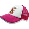 No Worries Teddy Bear Hat, Pink - Hats - 2