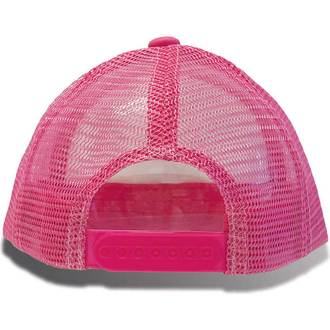 No Worries Teddy Bear Hat, Pink - Hats - 4