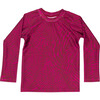 Mini Blake Kids Long Sleeve Rash Guard, Ocean Imprint - Rash Guards - 1 - thumbnail
