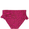 Mini Gemma Girls Ruffle Swim Bottom, Ocean Imprint - Two Pieces - 2 - thumbnail