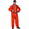 Adult Astronaut Suit w/Cap, Orange - Costumes - 2