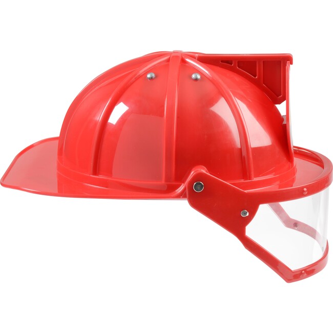 Adult Firefighter Helmet w/Visor Red - Costumes - 3