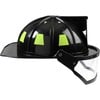 Adult Firefighter Helmet w/Visor Black - Costumes - 3