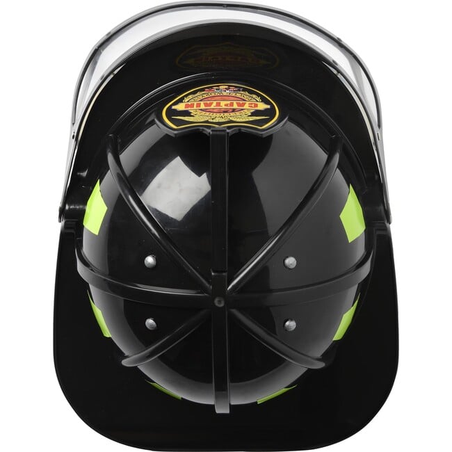 Adult Firefighter Helmet w/Visor Black - Costumes - 4