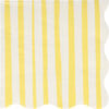 Yellow Stripe Small Napkins - Tableware - 1 - thumbnail