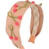 Raffia Cherry Headband - Hair Accessories - 1 - thumbnail