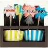 Superhero Cupcake Kit - Party Accessories - 1 - thumbnail