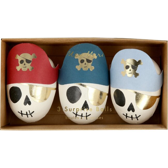 Pirate Skulls Surprise Balls - Party - 1