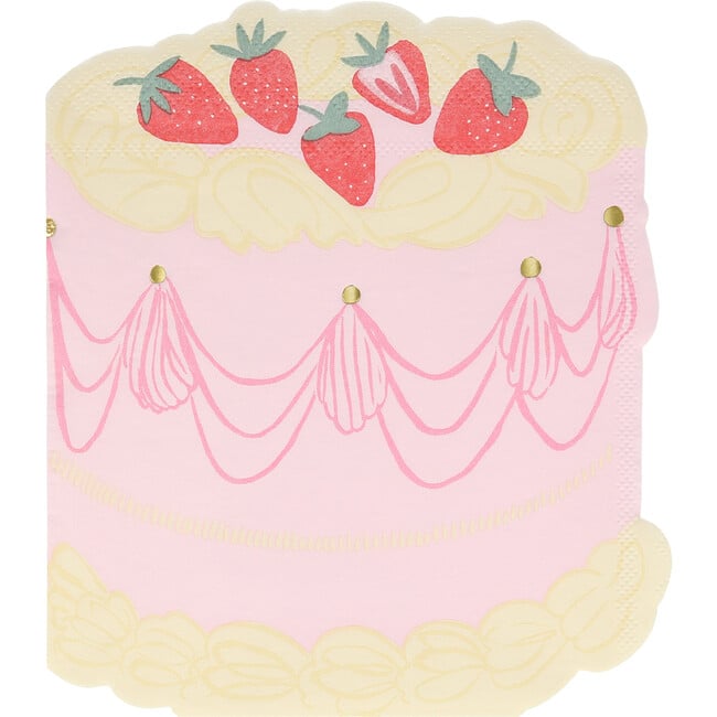 Pink Cake Napkins