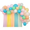 Pastel Balloon & Streamer Garland - Decorations - 1 - thumbnail