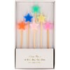 Mixed Star Candles - Party - 1 - thumbnail