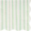 Mint Stripe Small Napkins - Tableware - 1 - thumbnail