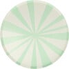 Mint Stripe Dinner Plates - Tableware - 1 - thumbnail