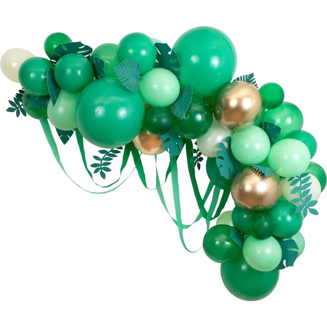 Leafy Green Balloon Arch