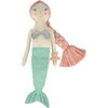 Knitted Mermaid Toy, Green/Blue - Plush - 1 - thumbnail