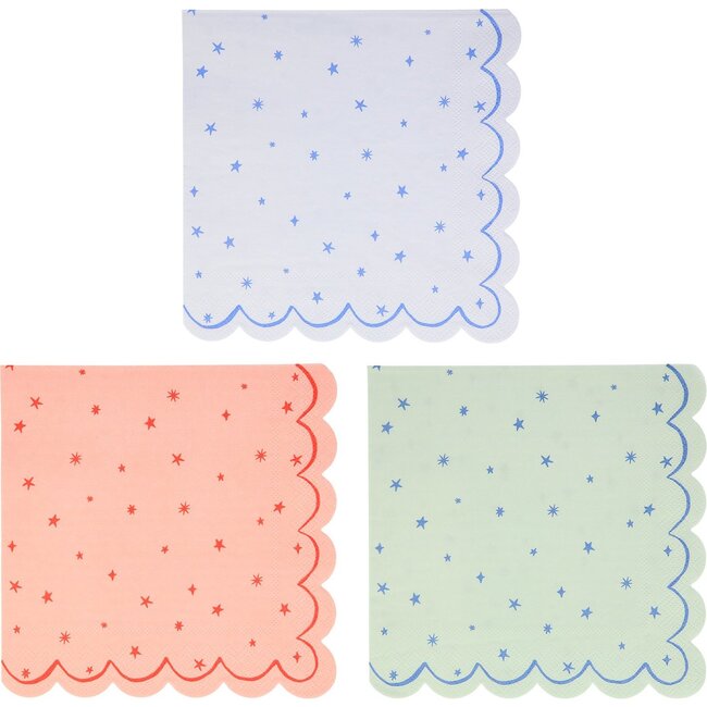 Star Pattern Large Napkins