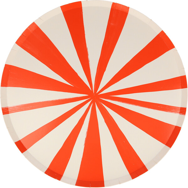 Red Stripe Dinner Plates - Meri Meri Party & Tabletop | Maisonette