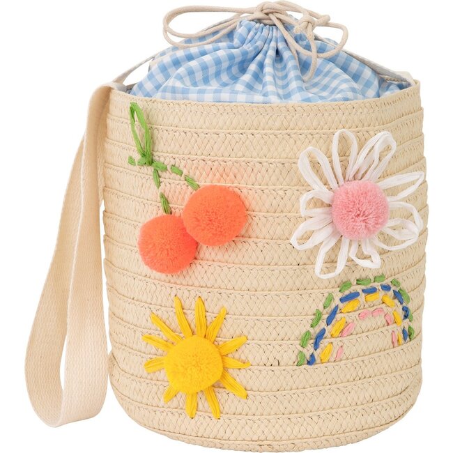 Embroidered Icons Bag