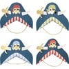 Blue Pirate Party Hats - Party Accessories - 1 - thumbnail