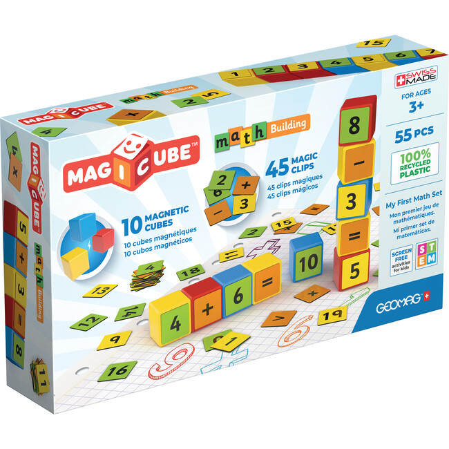 Magicube Math Recycled 55 pcs - STEM Toys - 1