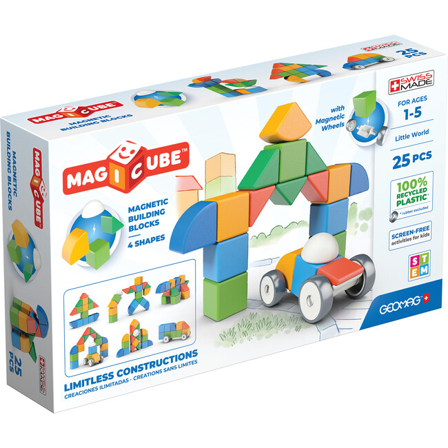 Magicube Shapes Recycld 25 pcs - STEM Toys - 1