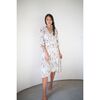 Women's Sienna Midi Dress, Earth Tone Print - Dresses - 2