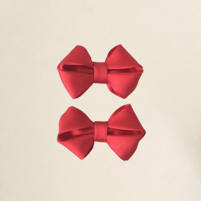 3 Pack Bow Set Extra Mini, Red, Yellow & White - Bows - 4