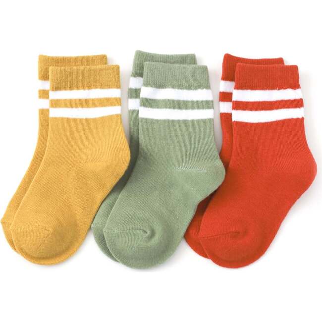 Midi Sock 3-pack, Garden Stripe